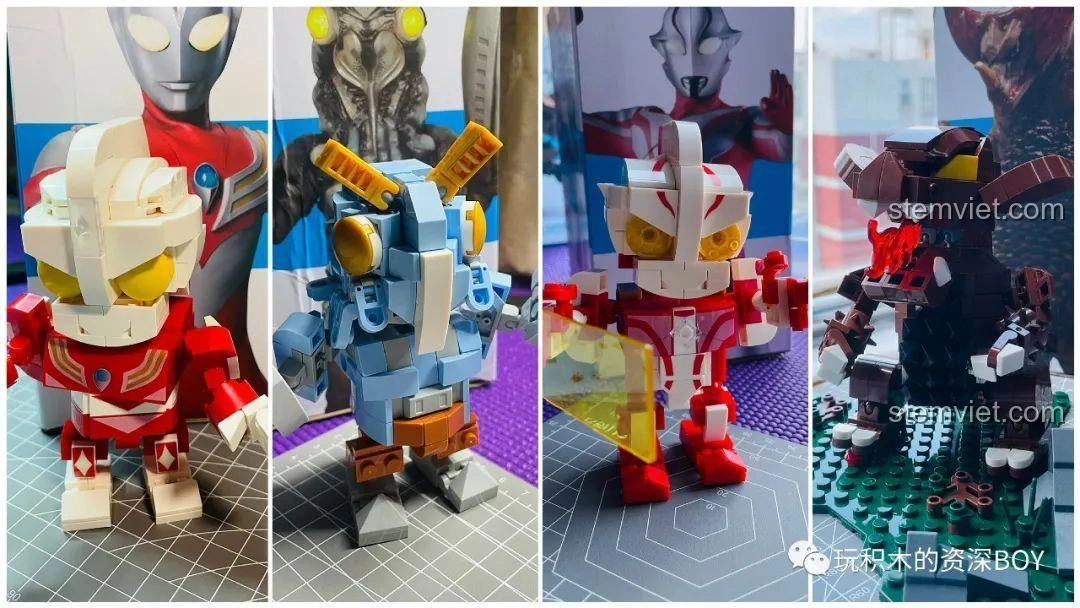 Review SEMBO 108517 Quái vật Gomora: Lắp ráp mê ly, khám phá sức mạnh cổ đại!