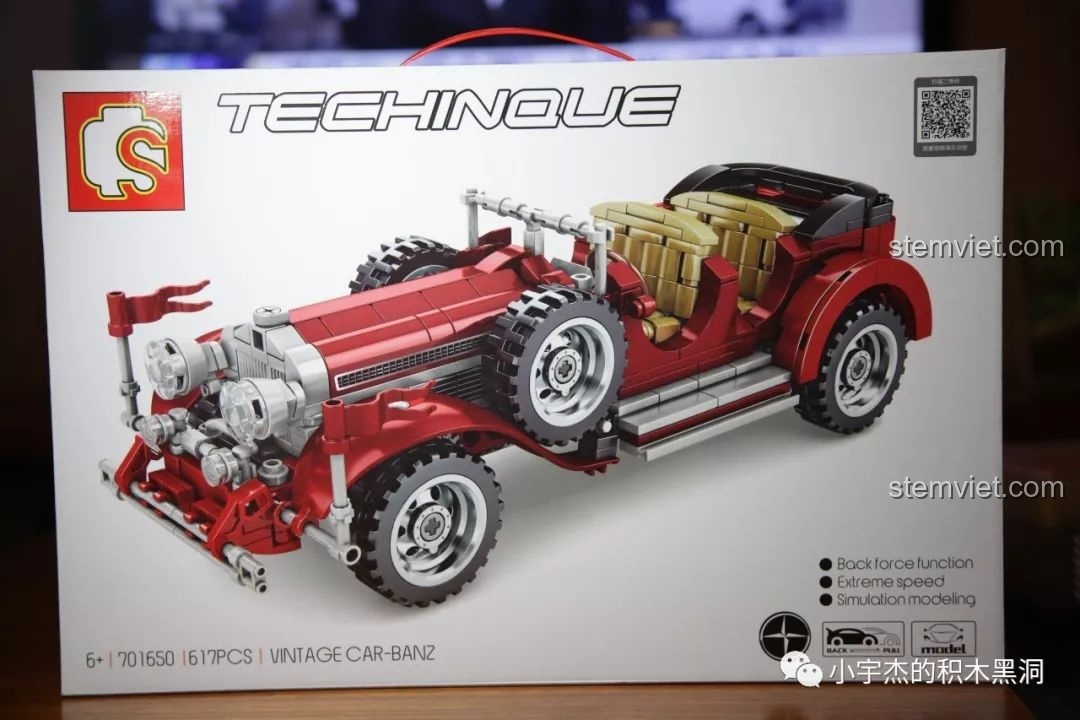 Đánh giá Sembo 701650: Xe Mercedes-Benz 770K Cổ Điển có gì hot?