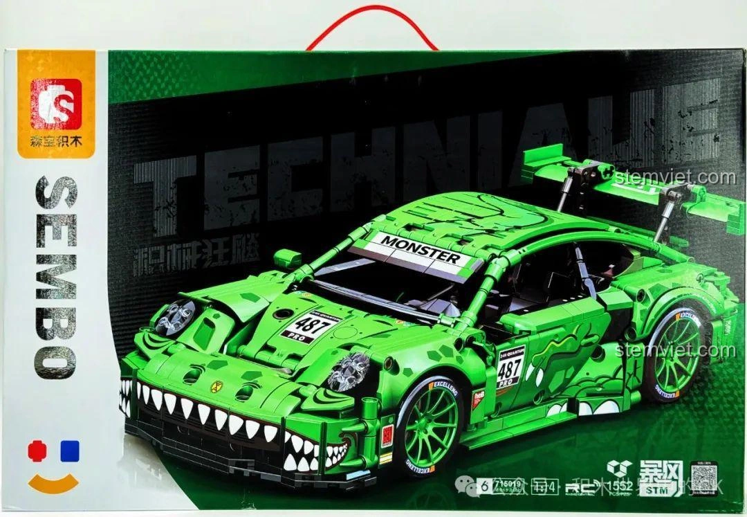 Review Sembo 715019: Siêu Xe Porsche Bá Vương Long RC có đáng tiền?