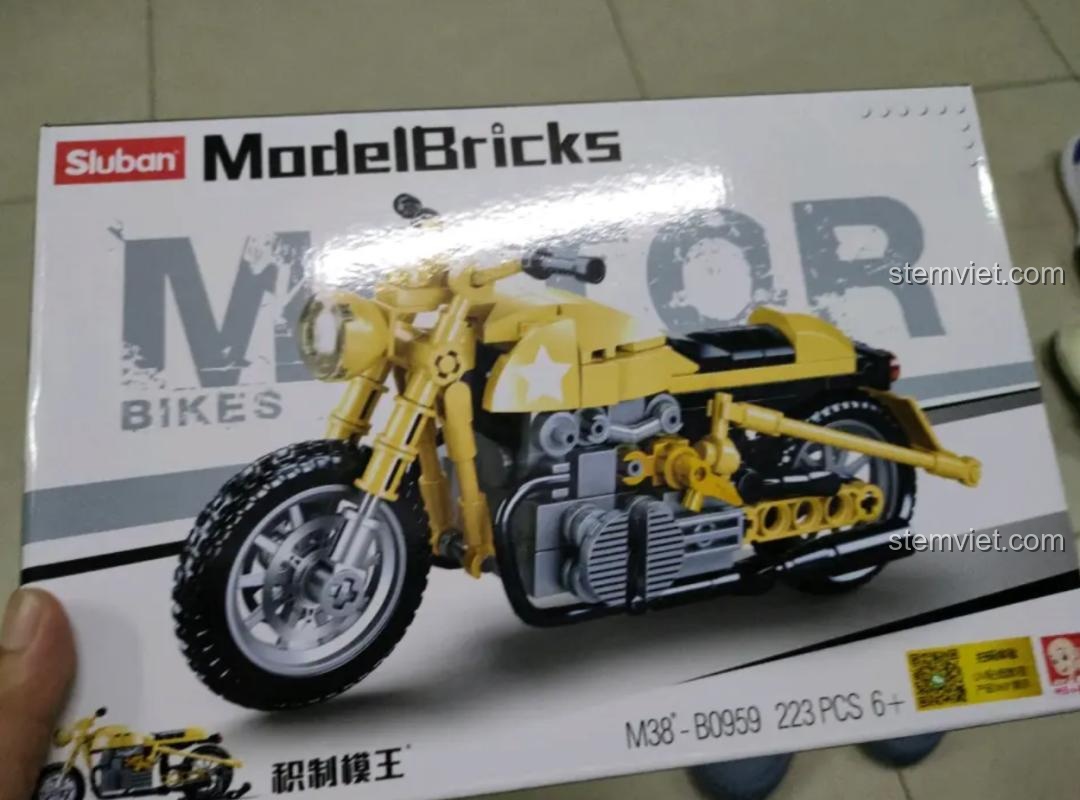 Review Sluban M38-B0959 Mô tô R75: Đồ chơi lắp ráp cực chất cho bé!