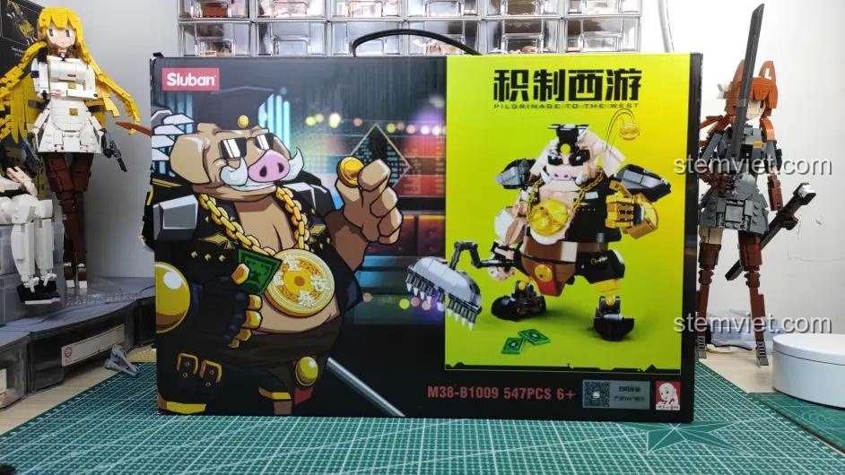 Review Sluban M38-B1009: Trư Bát Giới 'Bad Boy' có đáng tiền?