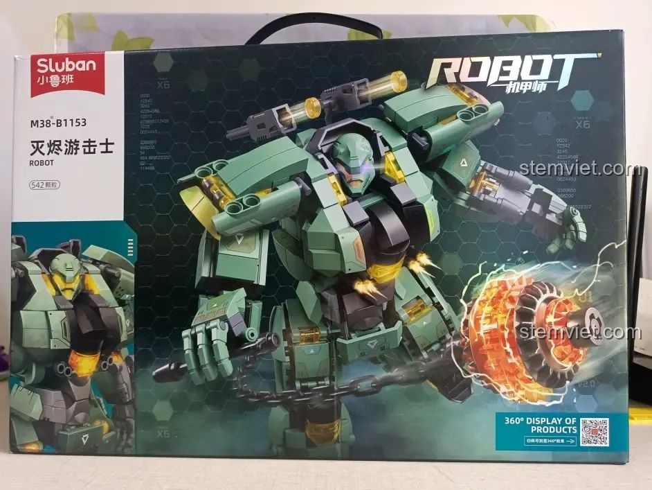 Đánh giá Sluban M38-B1153 Robot Diệt Tận Thế: Sức mạnh vô song cho bé trai!