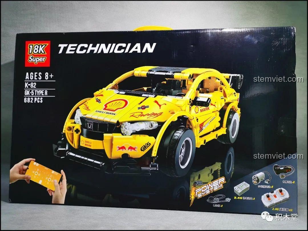 Review Super 18K K-82 Honda Fit GK-5 Type R: Siêu xe drift cho bé trai mê tốc độ!