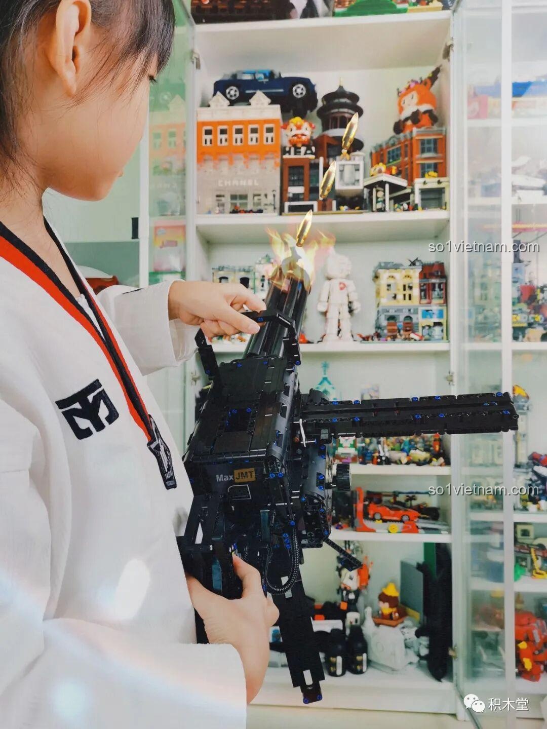 Review Taigao Le T2036 Súng Gatling: Lắp ráp có "phê" như phim?