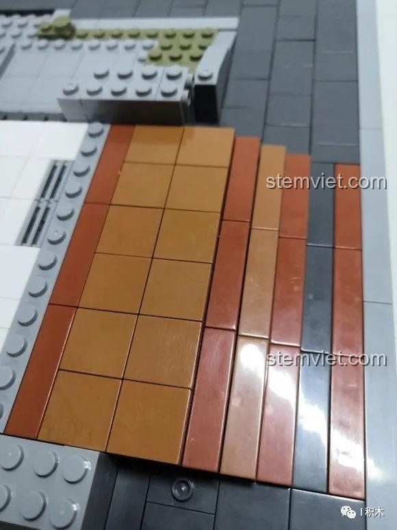Review MORKMODEL 011001: Lắp Ráp Thư Viện Hiện Đại Đẹp Mê Ly