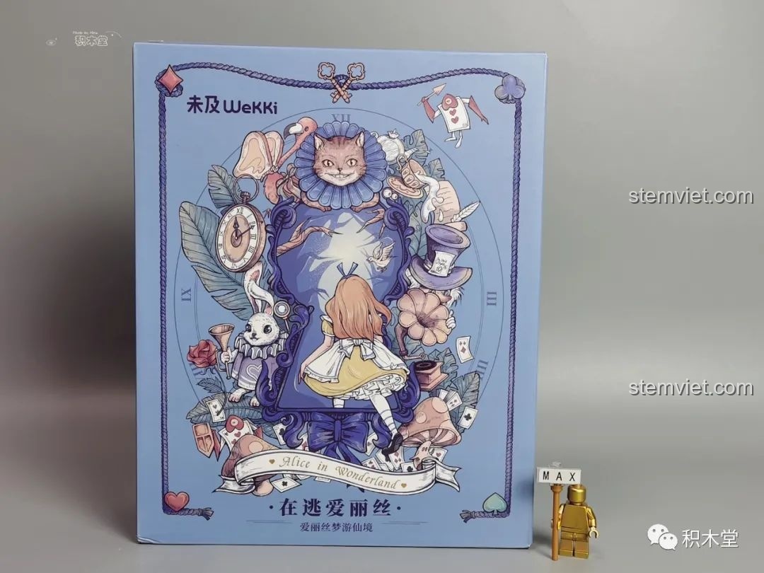 Review Wekki 506172: Sách Truyện Alice Ở Xứ Sở Thần Tiên - Món Quà Mê Hoặc Bé Gái!