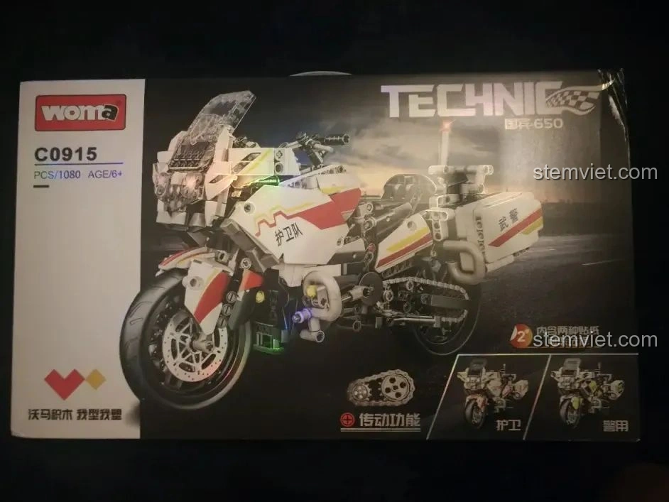 Review WOMA C0915 Mô tô Quốc宾-650: Siêu phẩm tốc độ cho bé trai