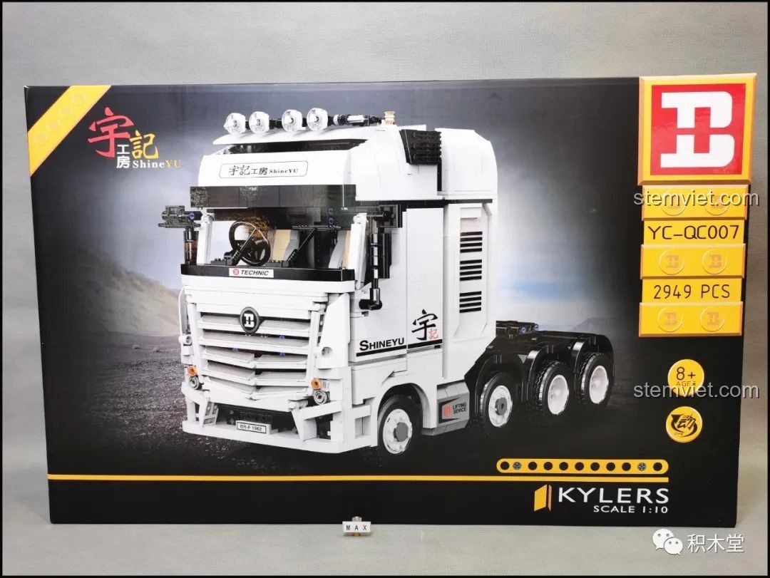 Review chi tiết Xe Đầu Kéo Mercedes-Benz Actros 4163 ShineYU YC-QC007: Có đáng tiền?