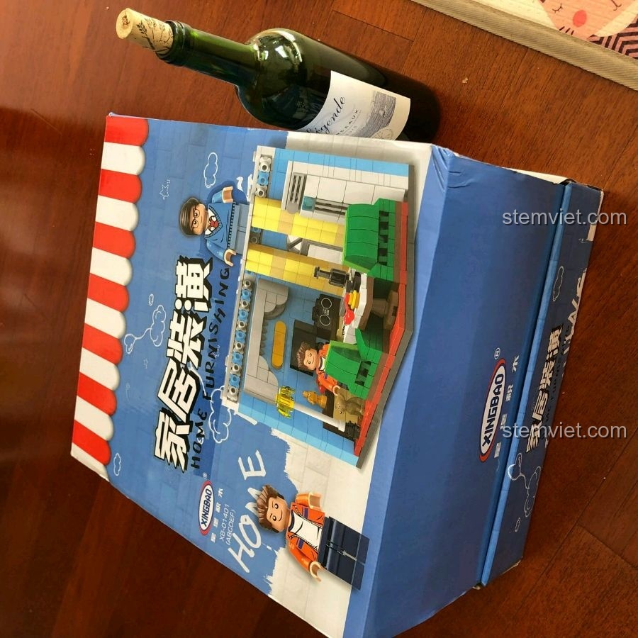 Review XINGBAO XB-01401: Bộ Lắp Ghép Nội Thất Gia Đình 6-in-1 Cực Đỉnh!