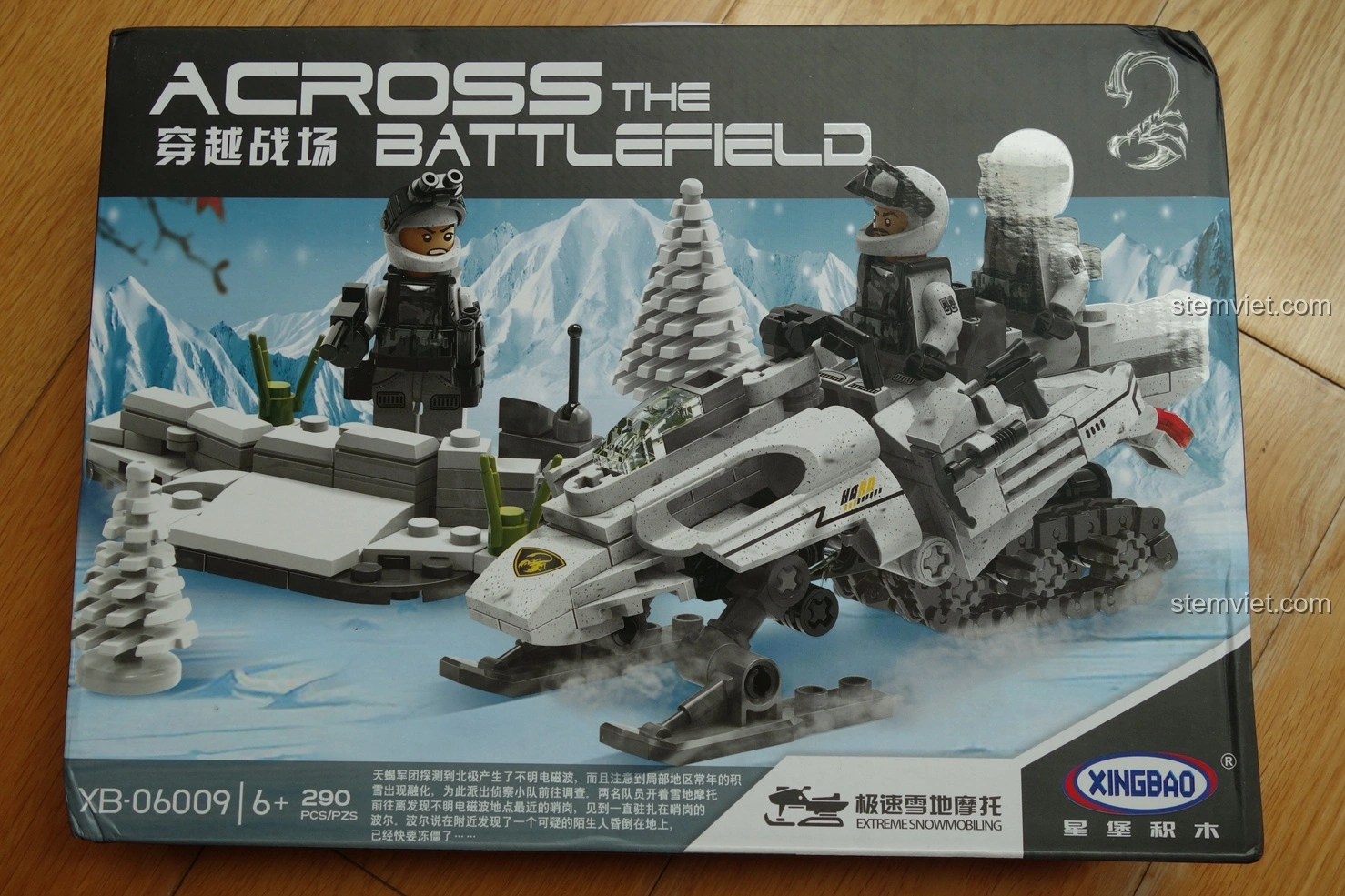 Review Xingbao XB-06009 Xe Mô Tô Tuyết: Trải Nghiệm Lắp Ráp Đầy Thử Thách!