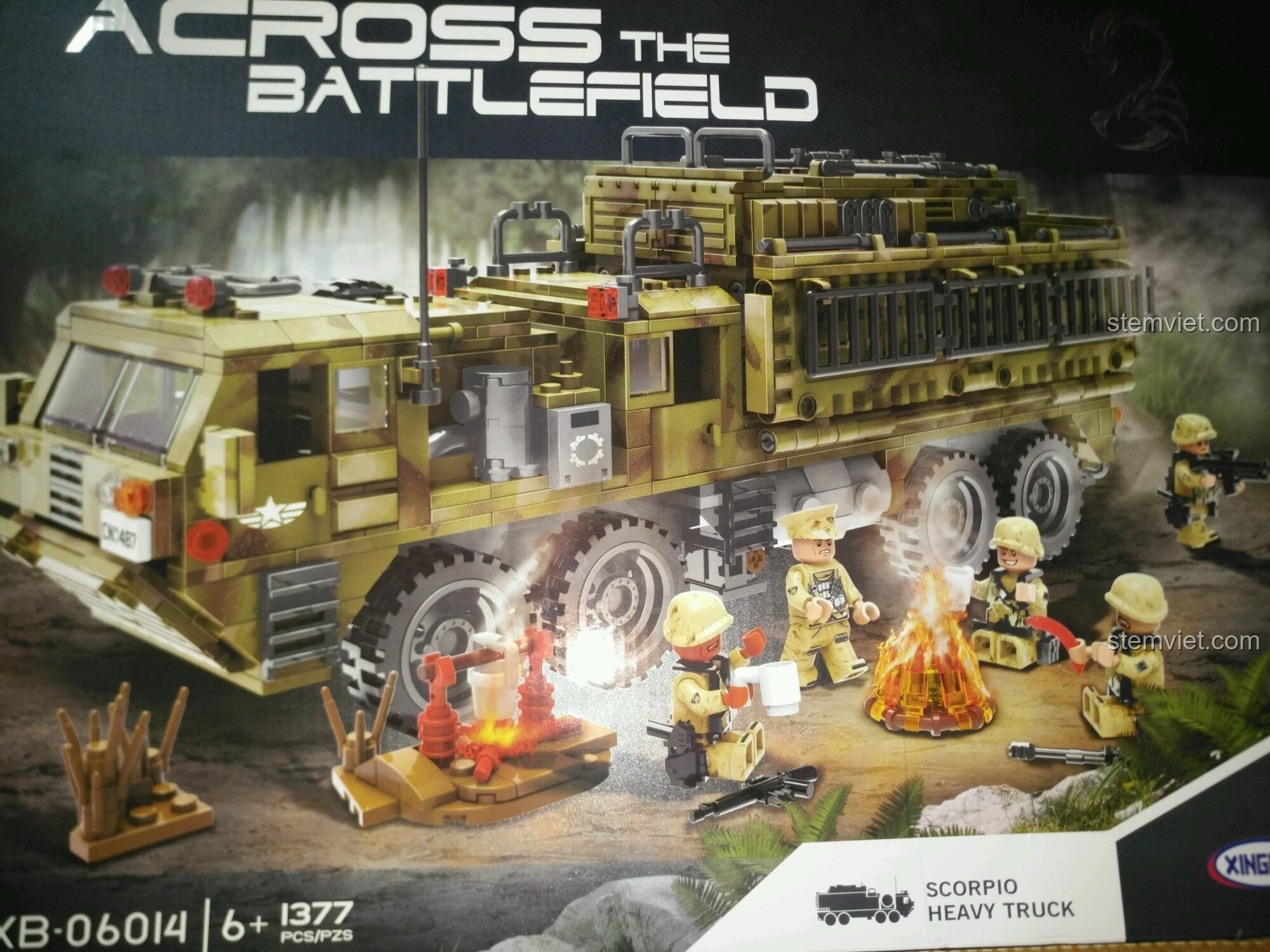 Review XINGBAO XB-06014 Xe Tải Quân Sự Thiên Hạt: Lắp xong mê luôn!
