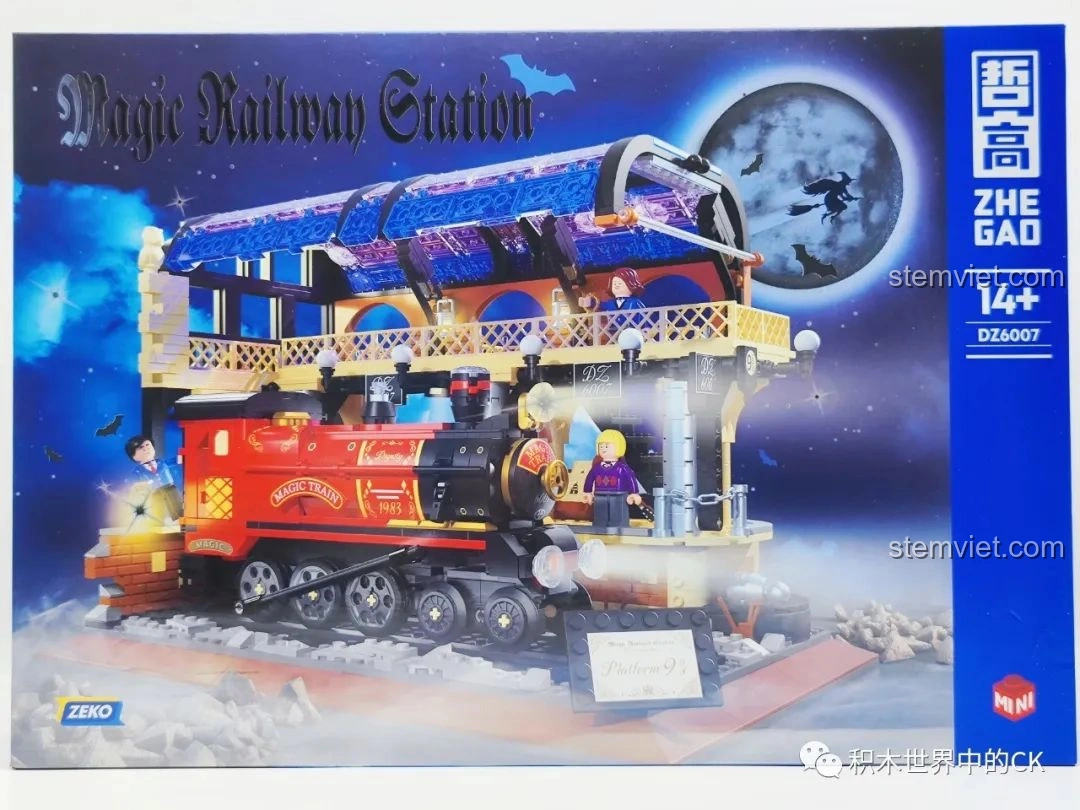 Đánh giá ZHEGAO DZ6007 Ga Tàu Hỏa Harry Potter: Xịn xò mê mẩn!