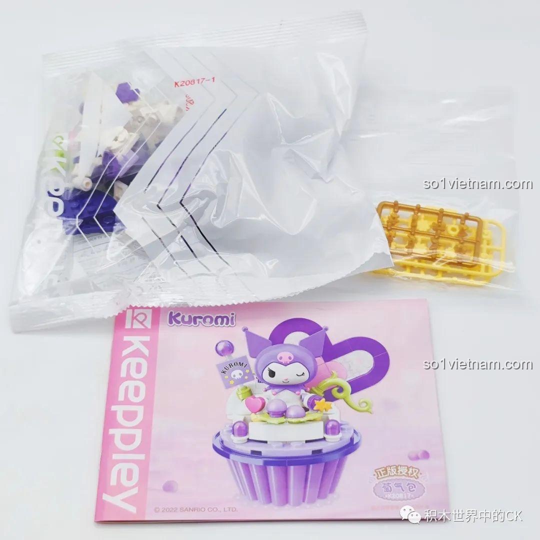Cận cảnh các nhân vật Sanrio Cupcake của Keeppley.