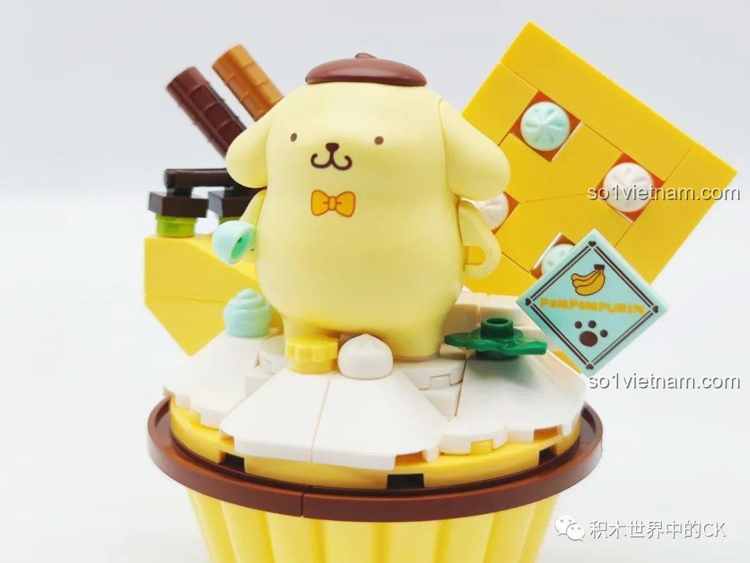 Bộ lắp ráp Kuromi Cupcake của Keeppley.