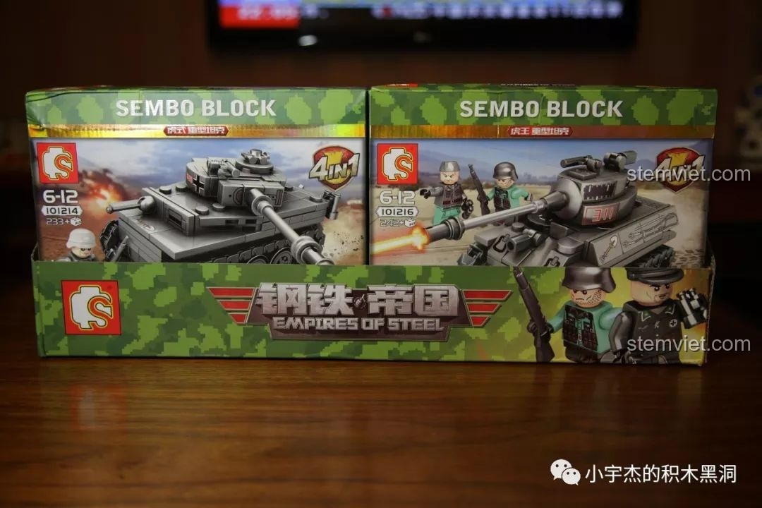 Review Sembo 101213: Bộ Lắp Ráp Xe Tăng Đức 4-in-1 Cực Chất!