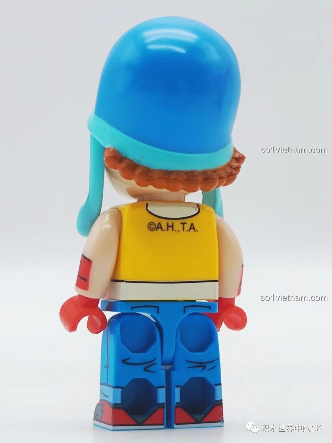 Mô hình Garurumon SEMBO BLOCK 609318 nhìn từ phía sau