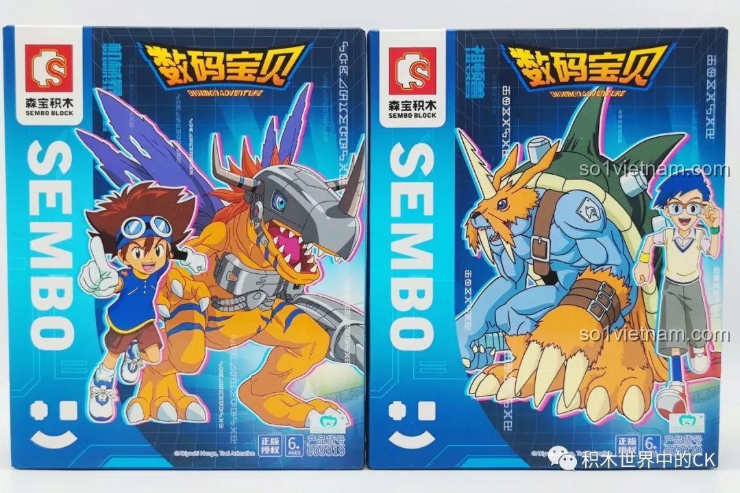 Review SEMBO BLOCK 609319: Hồi ức tuổi thơ với Máy Khủng Long