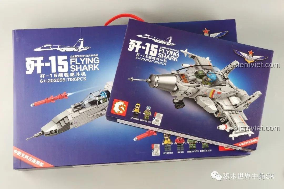 Đánh giá SEMBO 202055 Tiêm kích hạm J-15 Phi Sa: Quà chất cho bé 6+