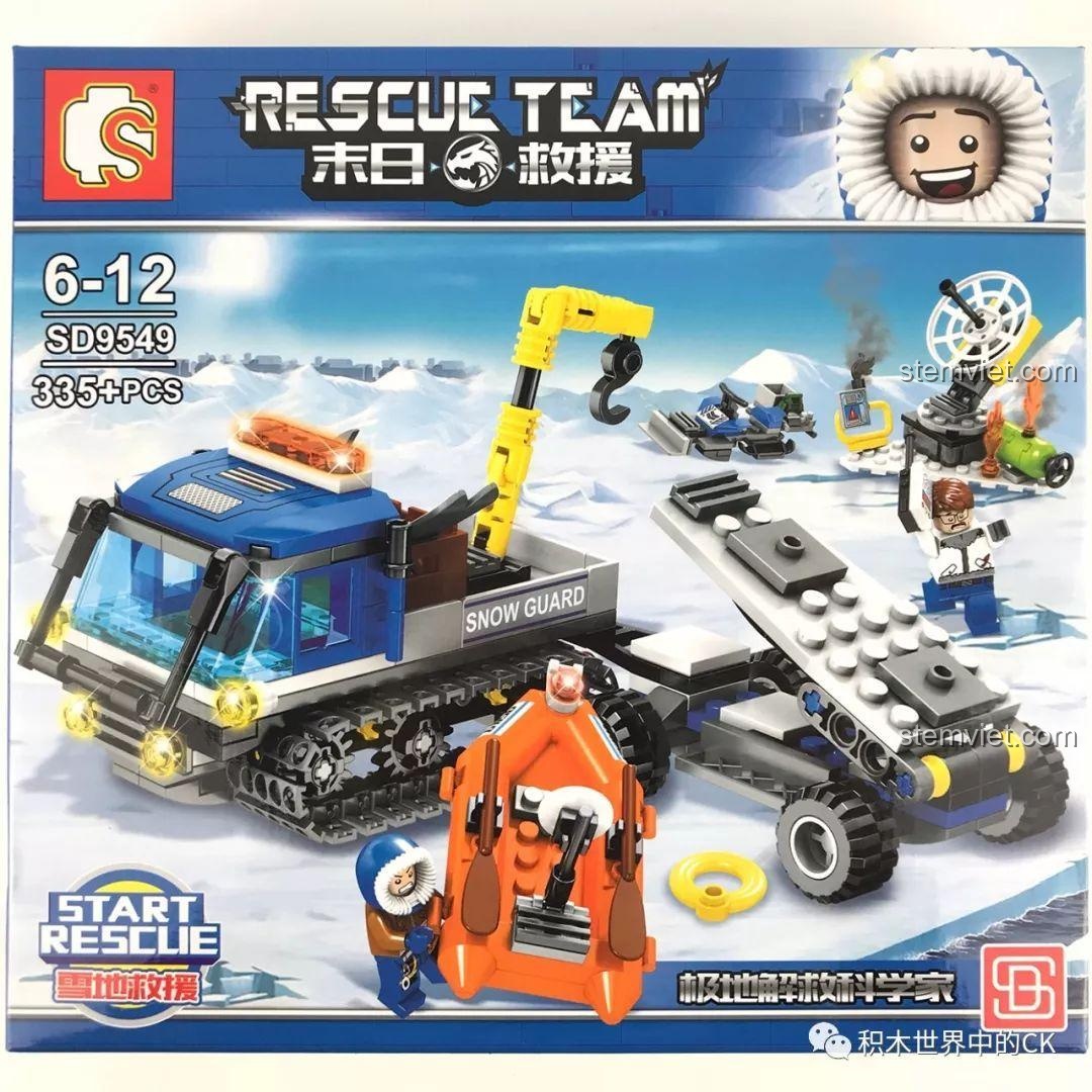 Review SEMBO SD9549 Xe Cứu Hộ Cực Địa: Lắp Mê Luôn!