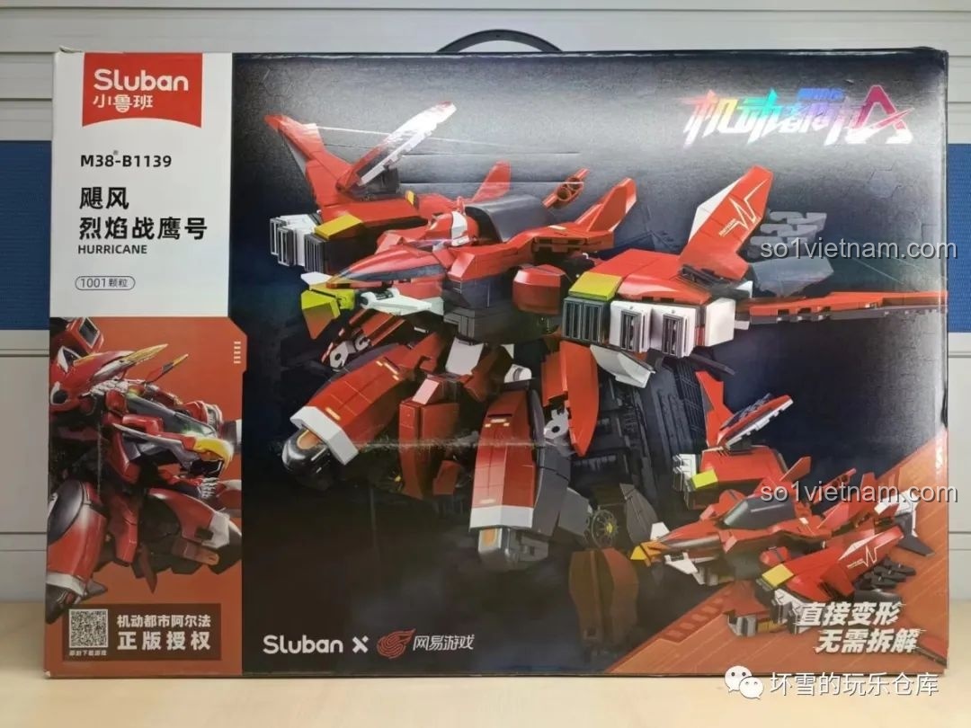 Review Sluban M38-B1139: Cơ Động Đô Thị Alpha - Liệt Diễm Chiến Ưng