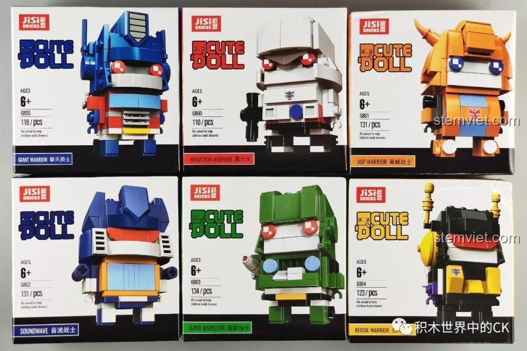 Đánh giá JiSi Cute Doll Transformers: Robot mini siêu cưng!