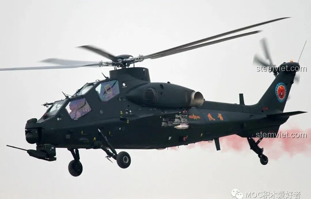 Review Sembo 202119 Trực thăng tấn công Z-10: Lắp mê luôn!