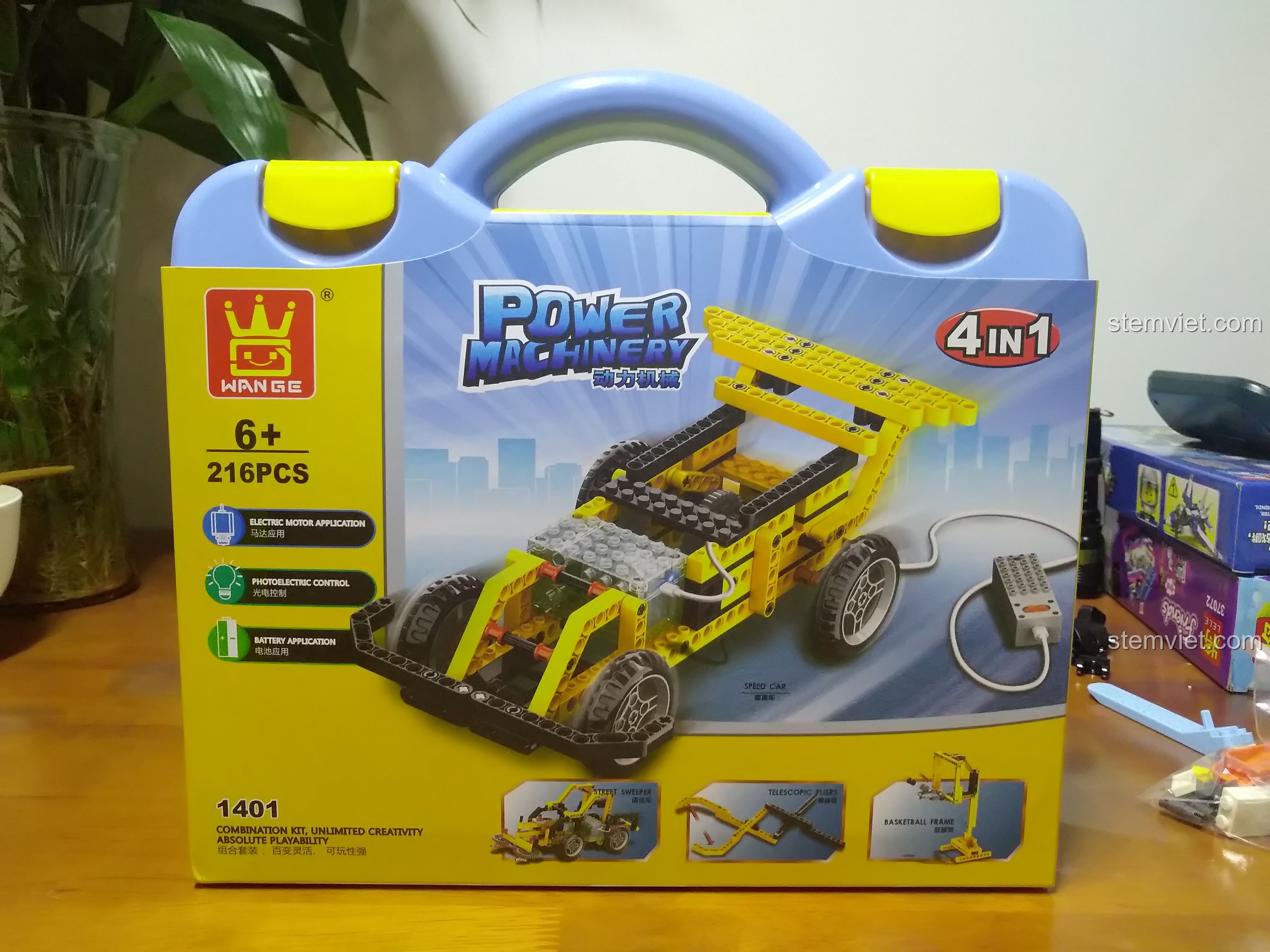 WANGE 1401: Review Bộ Lắp Ráp 4 trong 1 Siêu Hấp Dẫn Cho Bé