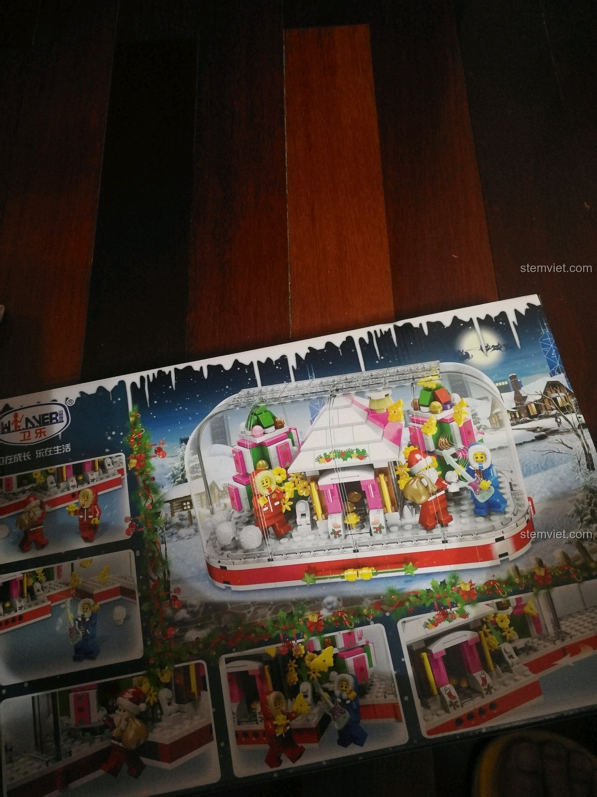 Winner 5035 Hộp Pha Lê Giáng Sinh: Review chi tiết & trải nghiệm lắp ráp