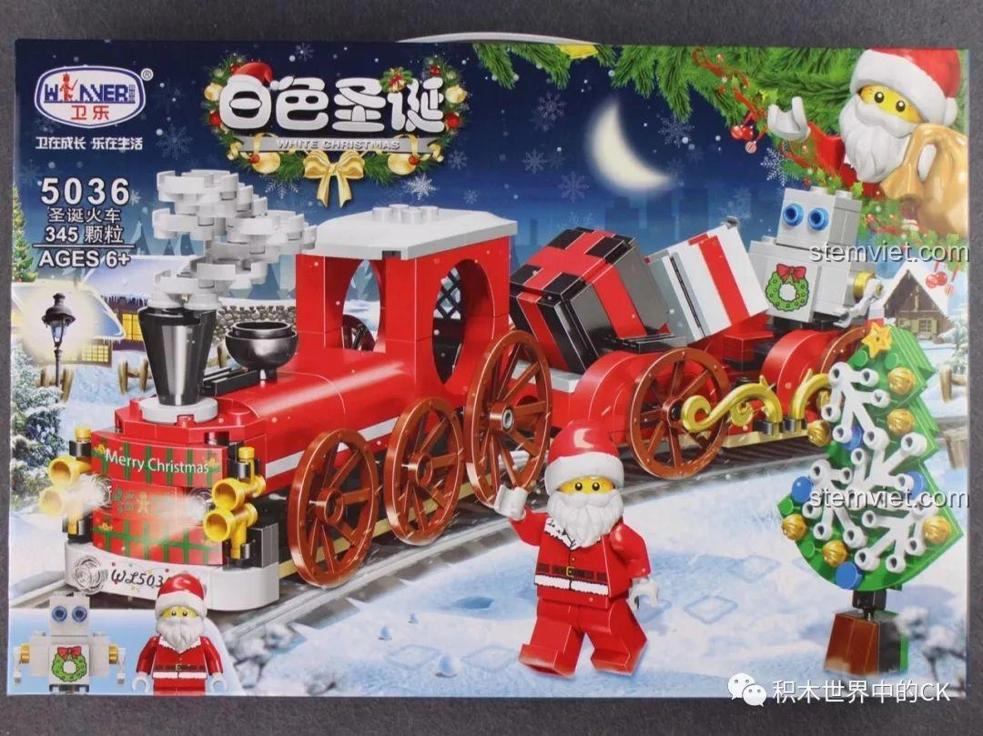 Đánh giá Winner 5036 Tàu Hỏa Giáng Sinh: Món quà Noel cực chất cho bé!