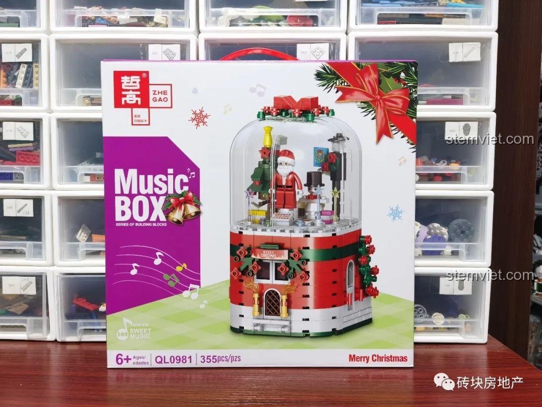 Đánh giá Zhe Gao QL0981 Hộp nhạc Giáng Sinh: Món quà cực chill cho bé!