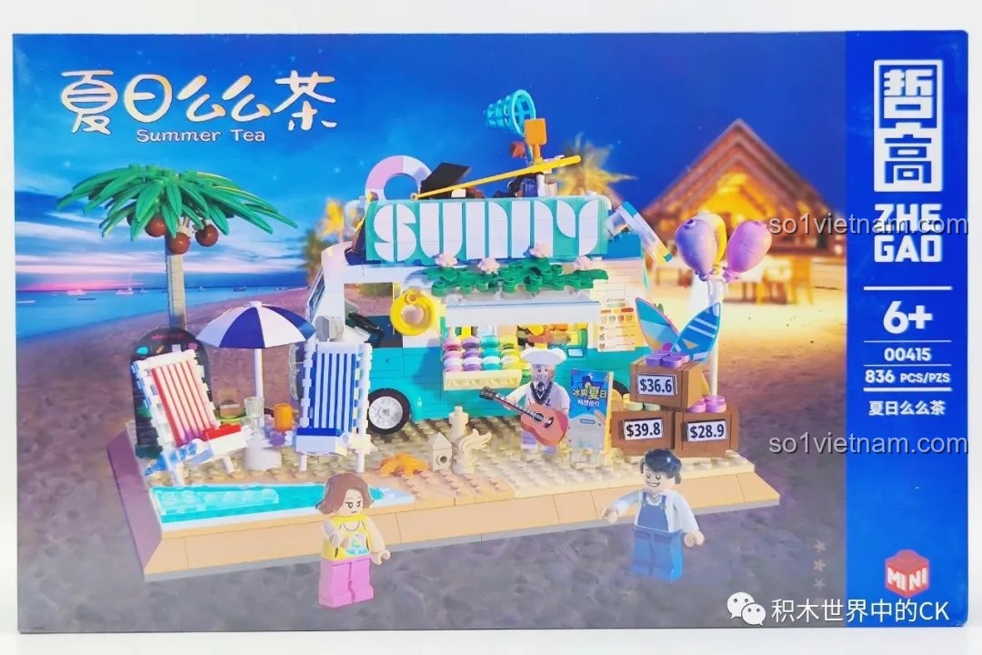 Review Xe Kem Hè ZHEGAO 00415: Mang cả mùa hè về nhà!