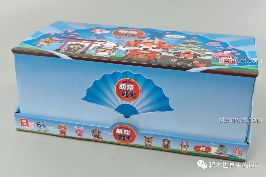 Đánh giá Zhegao CW2001A Mô hình Samurai Thú Cưng: Đồ chơi lắp ráp siêu đáng yêu cho bé 6+