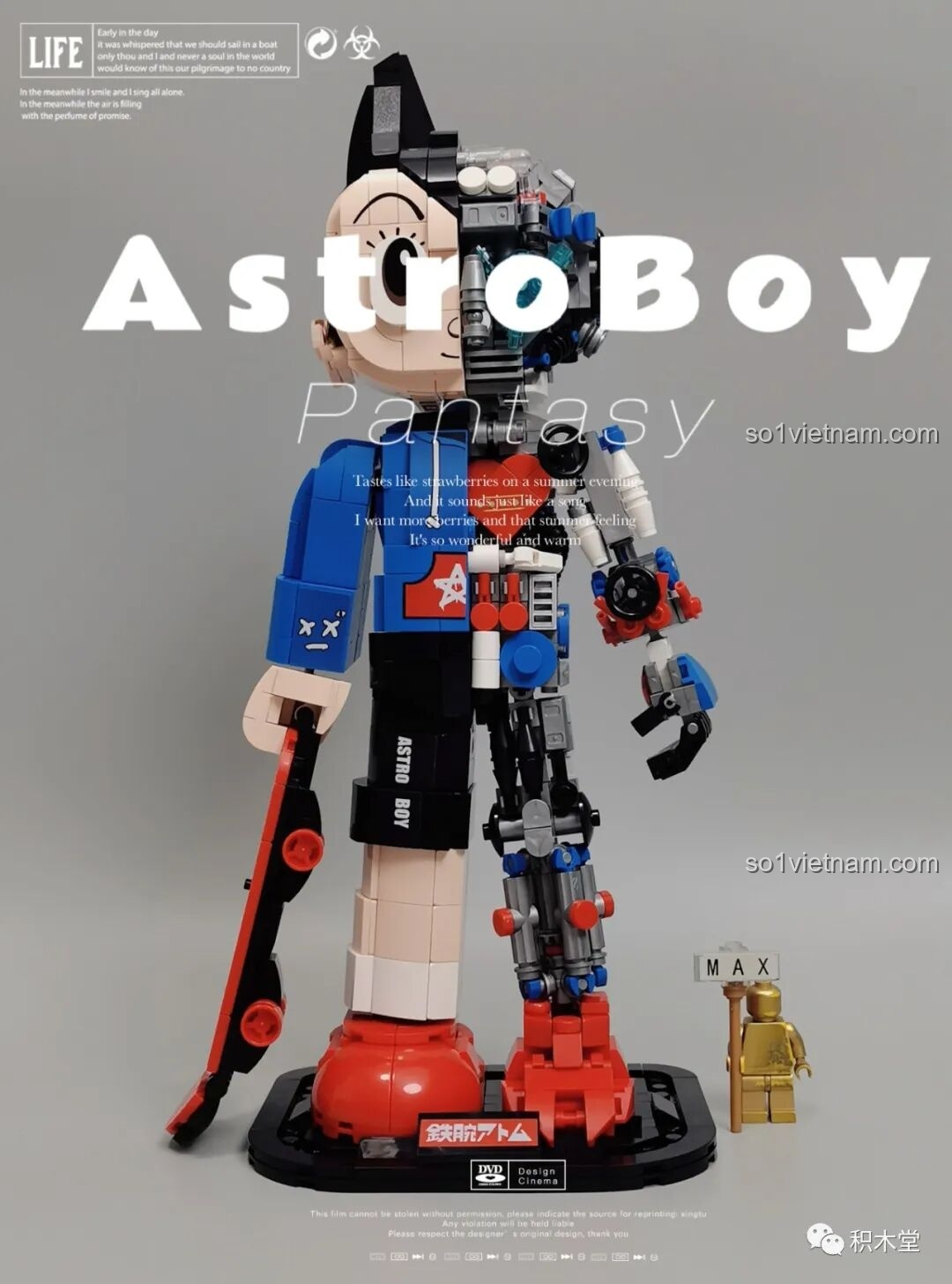 Review Bộ Lắp Ráp Astro Boy Skateboard Boy: Siêu Ngầu!