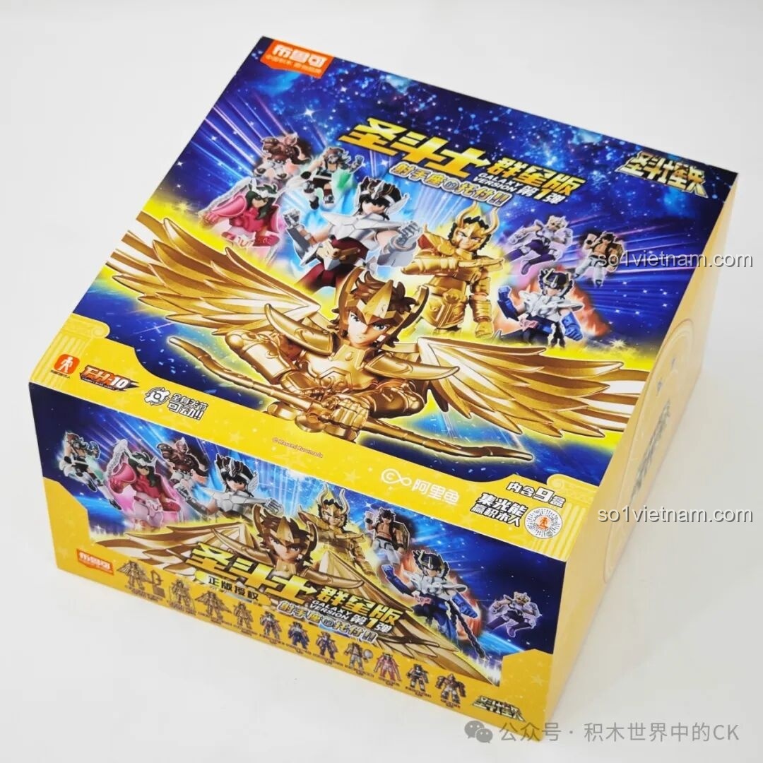Review BLOKEES Saint Seiya Galaxy Version: Tái hiện huyền thoại Hiệp Sĩ Giáp Vàng!