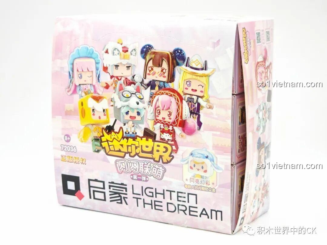 Review Bộ Lắp Ghép Mini World 72036: Sánh Đôi Liên Minh Lấp Lánh