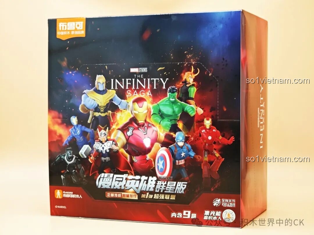 Review Bộ Lắp Ráp Siêu Anh Hùng Marvel: Siêu Phẩm "Avengers Assemble"!