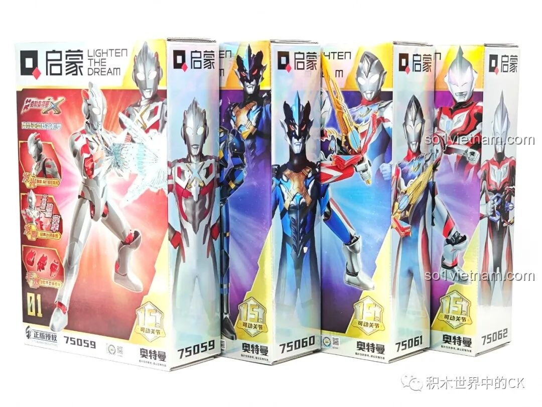 Review Bộ Lắp Ráp Ultraman Qman: Siêu Nhân Ánh Sáng Đầy Quyền Năng