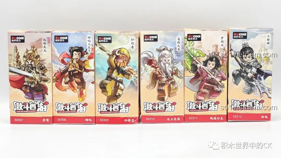 Review Minifigure "Tây Du Ký" Decool 30310: Đồ chơi độc đáo cho mọi lứa tuổi