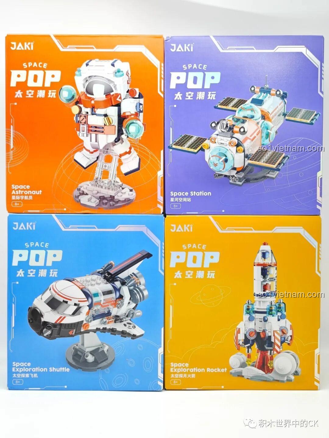 Review Bộ Sưu Tập JAKI Space Pop: Đồ Chơi Vũ Trụ Cực Chất