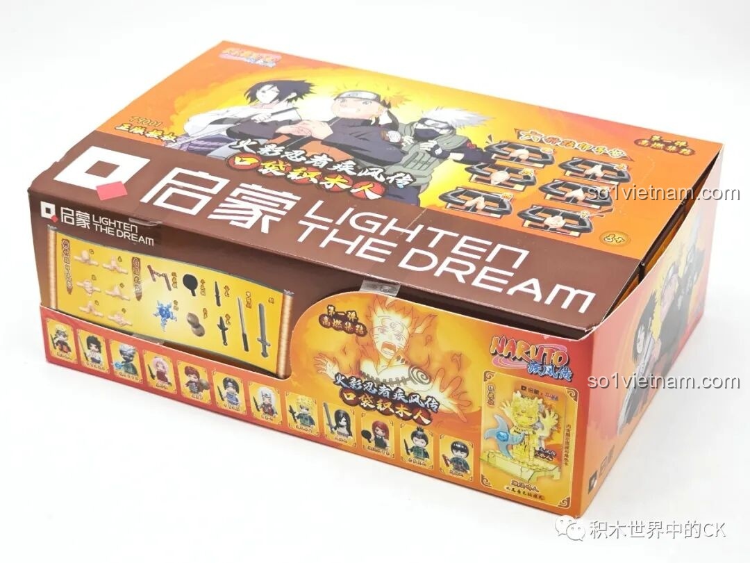 Review Bộ Sưu Tập Minifigure Naruto Qman 79001 Cực Xịn Xò