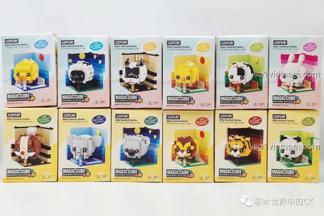 Review LQFUN 22210 Khối Rubik Ma Thuật Hình Thỏ Cực Xinh