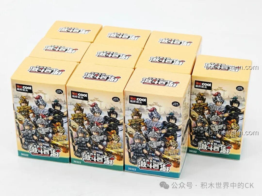 Review Bộ Lắp Ghép Tây Du Ký Decool 30322: Thiên Binh Xịn Sò!