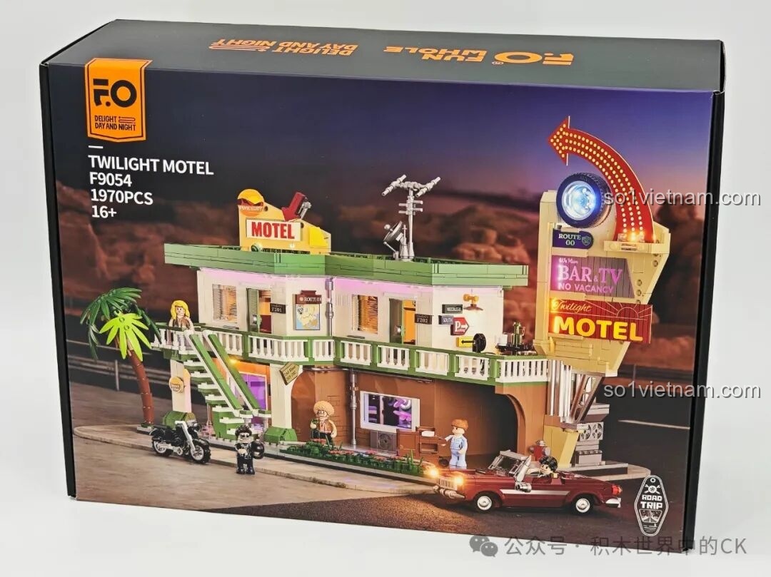 Review Funwhole F9054 Nhà nghỉ ven đường: Cảm hứng retro thập niên 70