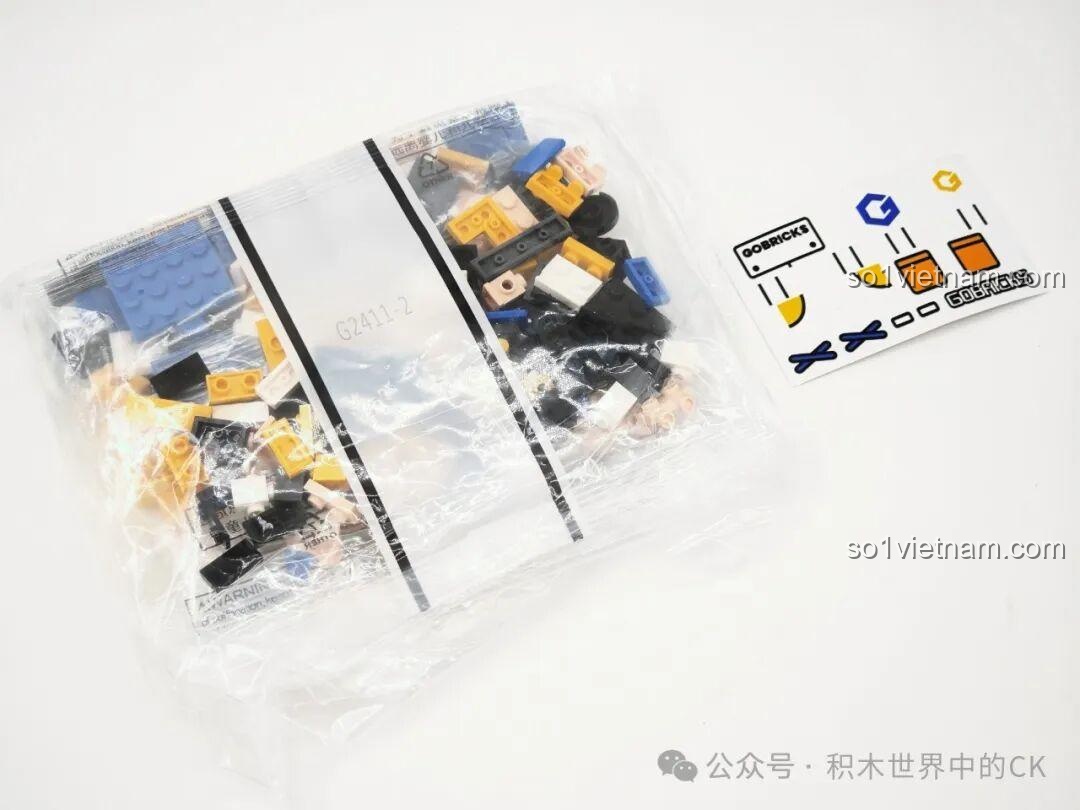 Review Gobricks G2411: Nhân vật lắp ráp siêu ngầu, giá hời