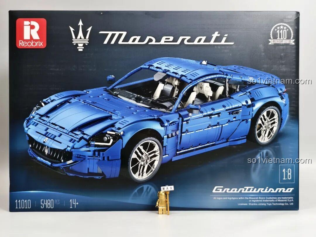 Review Reobrix 11010 Maserati GranTurismo: Siêu xe 1:8 cực chất, thách thức mọi tay chơi!