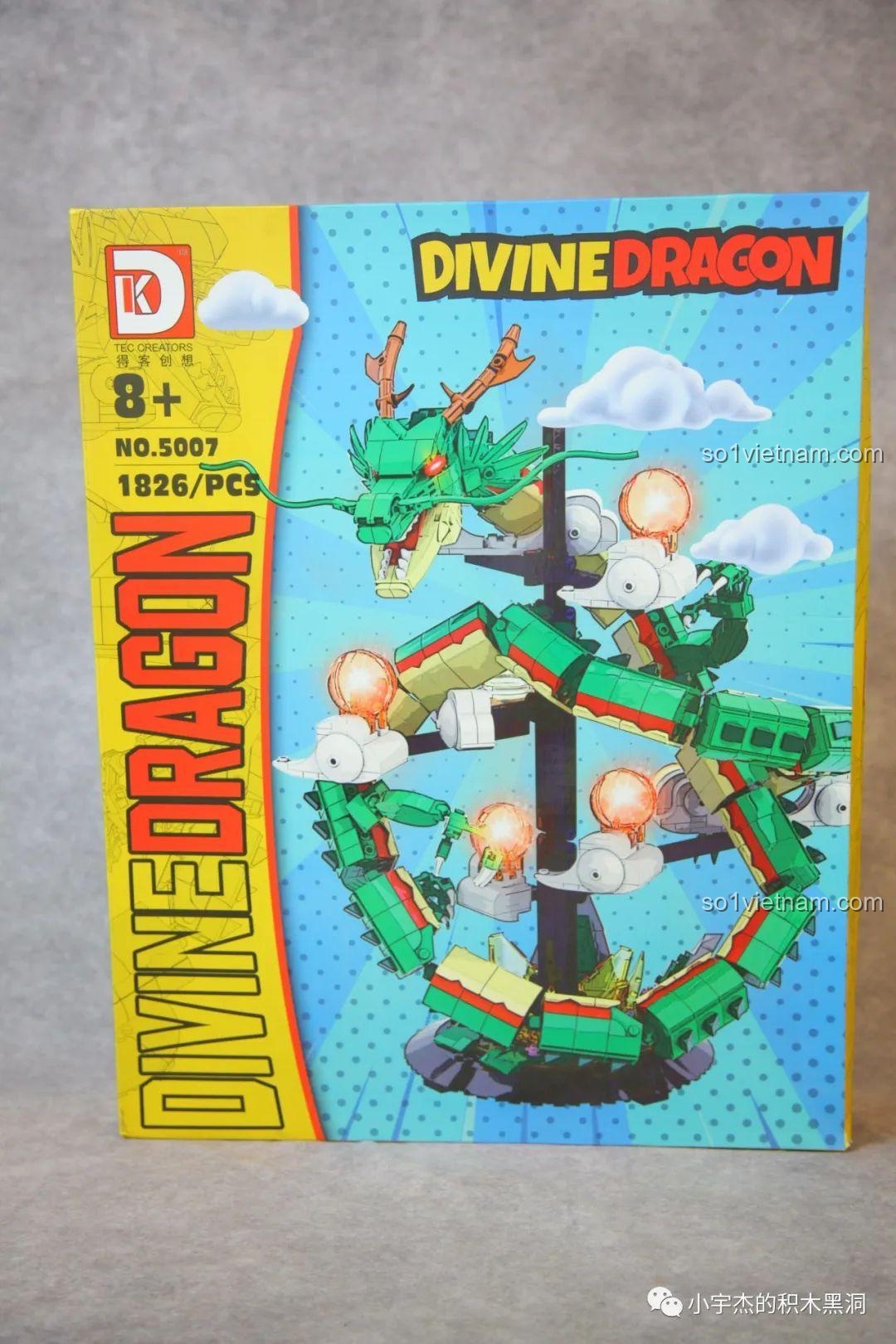 Review DK 5007 Rồng Thần Shenron: Lắp ráp cả tuổi thơ!