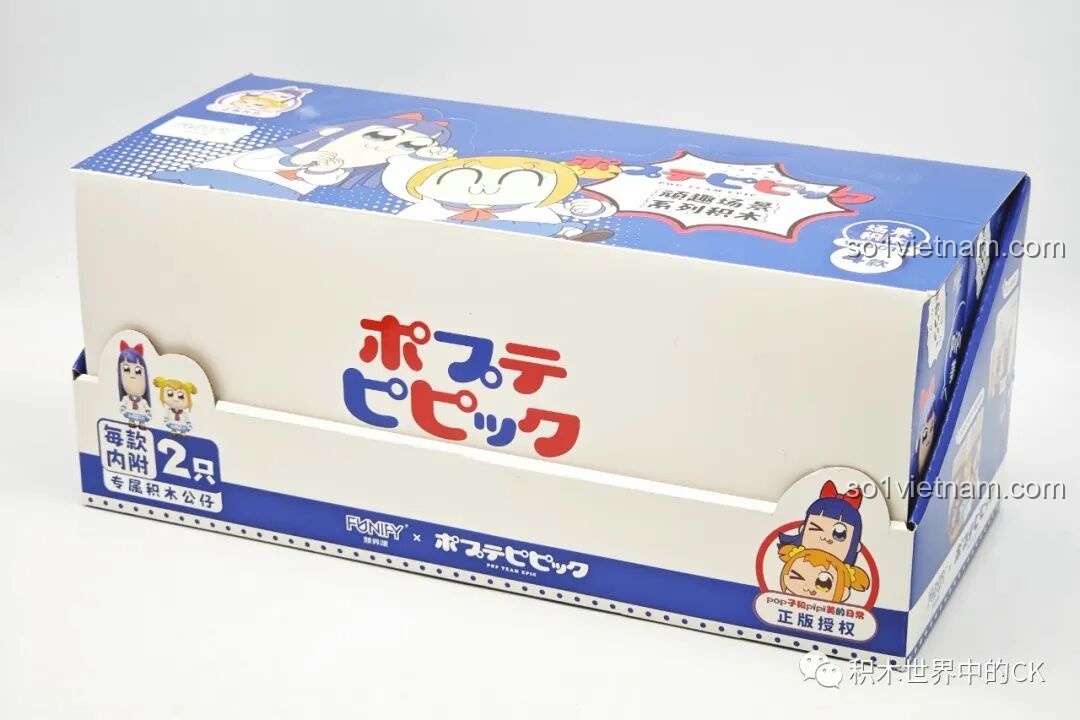 Review bộ lắp ráp Pop Team Epic: Thế giới mini siêu dễ thương
