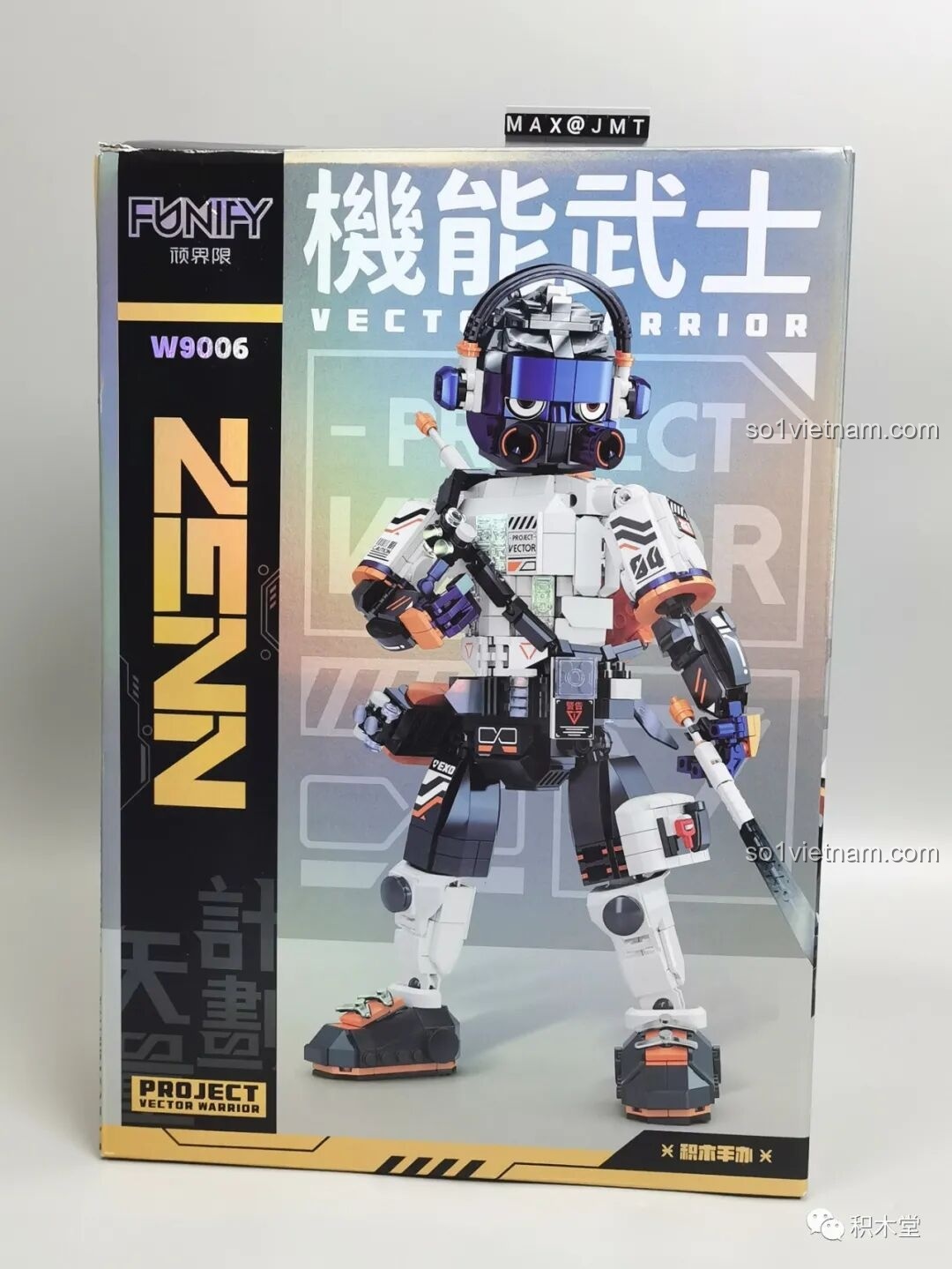 Đánh giá FUNIFY W9006 Chiến Binh Cơ Khí ZENN: Đồ chơi lắp ráp cực chất cho bé trai 6+