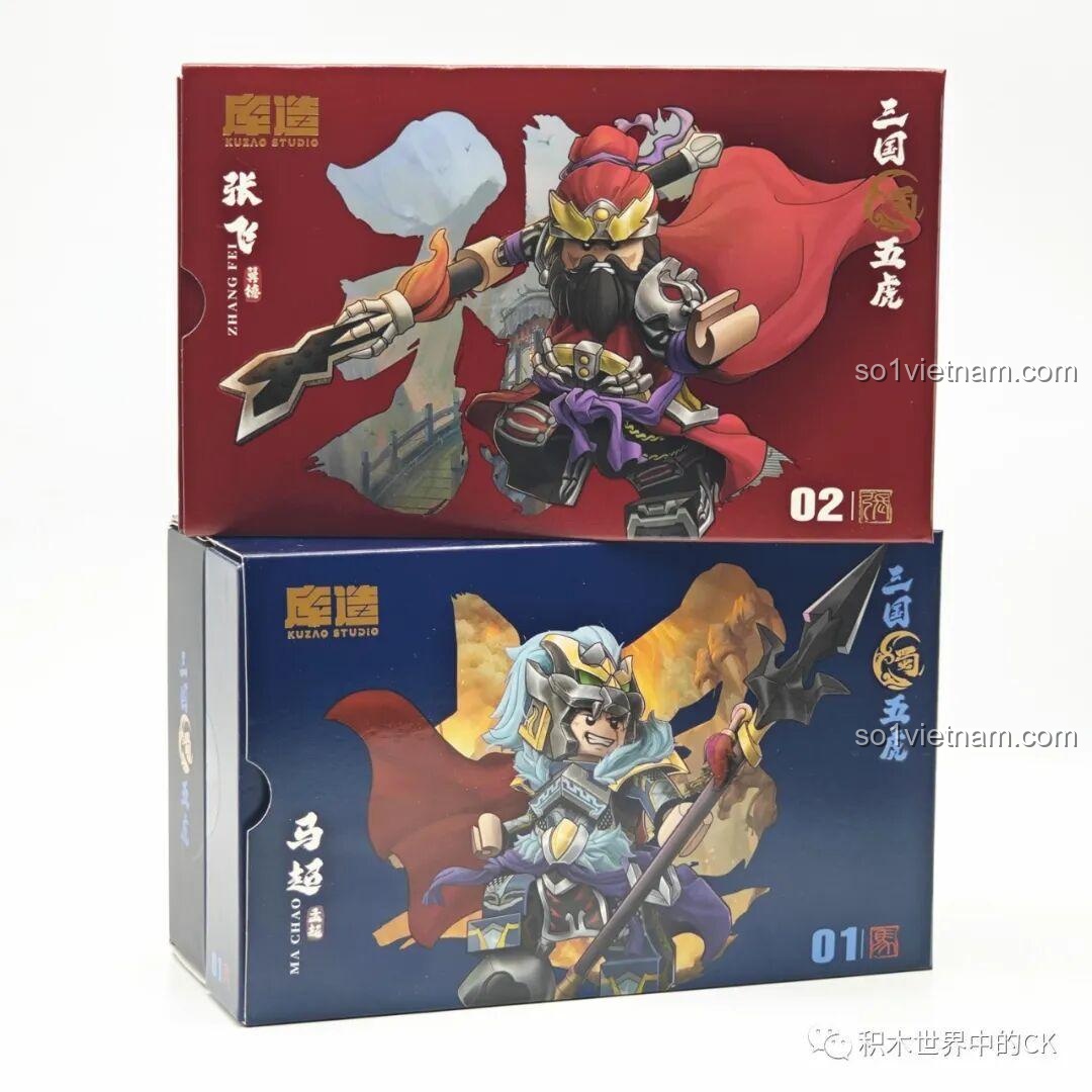 Review Kuzao Studio Ngũ Hổ Tướng: Mã Siêu & Trương Phi Xịn Xò