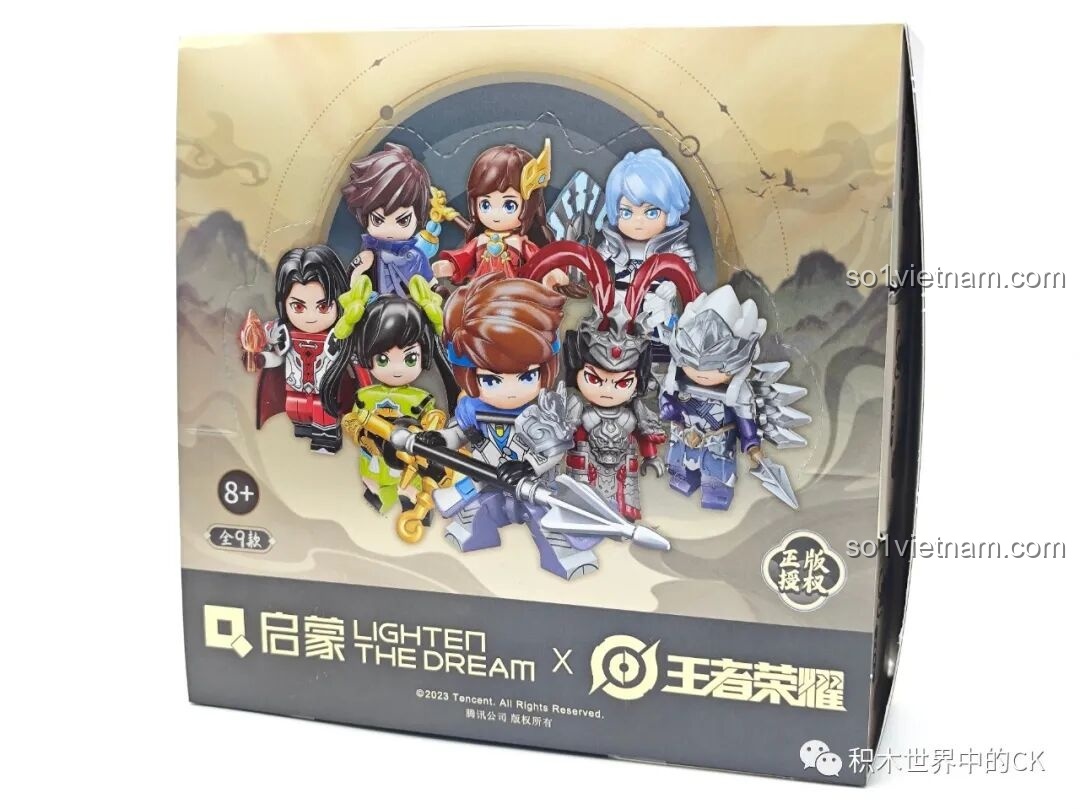 Review Qman 78002: Hộp Mù Tướng Vương Giả Vinh Diệu Xịn Xò